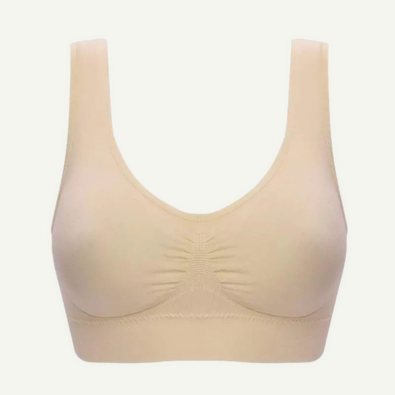 Pentiza - Premium Non Wired And Non Padded Sports Bra - Skin