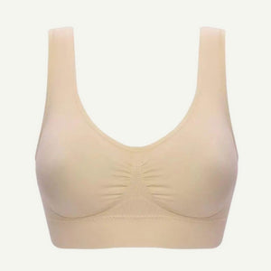 Pentiza - Premium Non Wired And Non Padded Sports Bra - Skin
