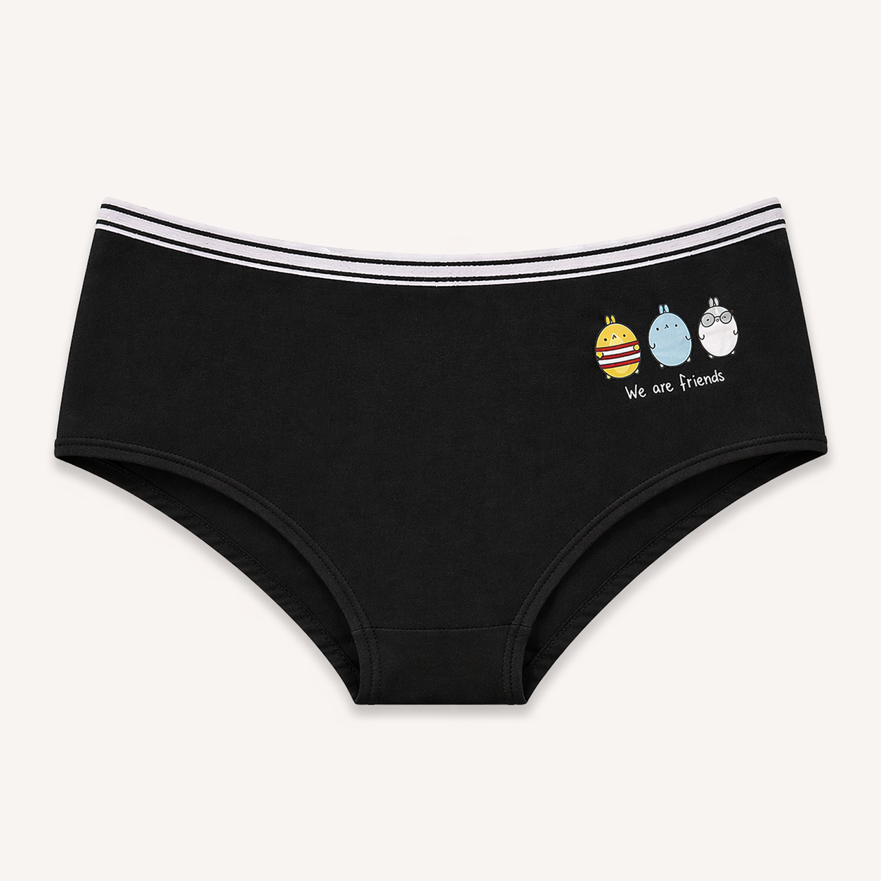 Pentiza - Velmora Pack of 3 Cotton Comfort Panties