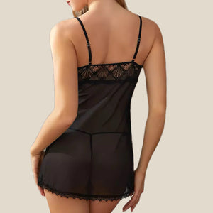 Pentiza – Veloura Sheer Lace Babydoll Set