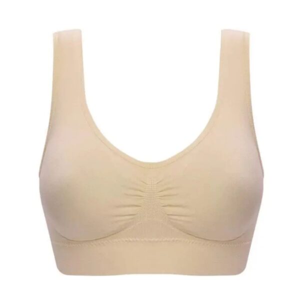 Seamless Padded Comfort Bra – Skin Color - Image 2