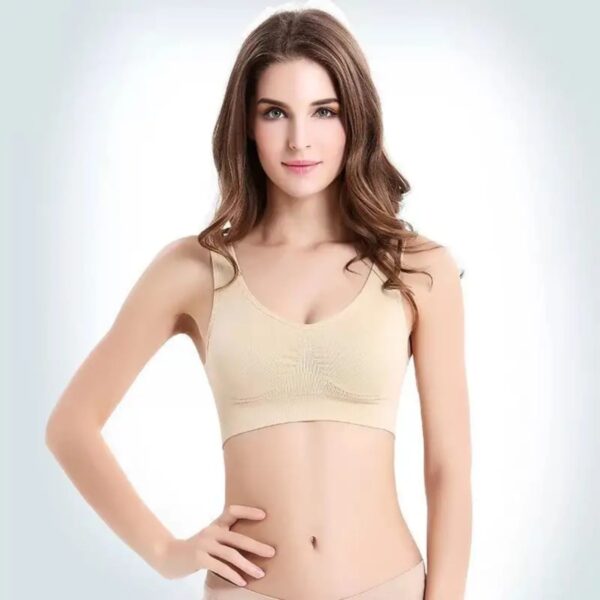 Seamless Padded Comfort Bra – Skin Color
